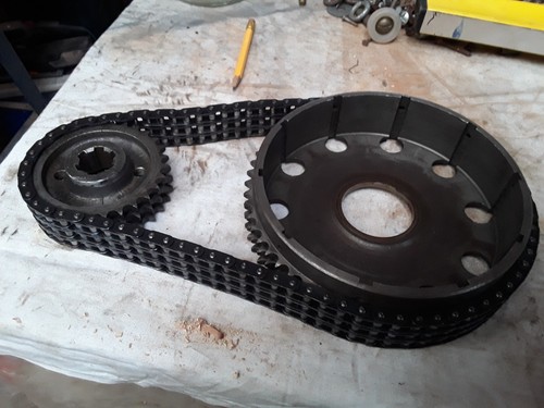 Triumph triplex clutch basket