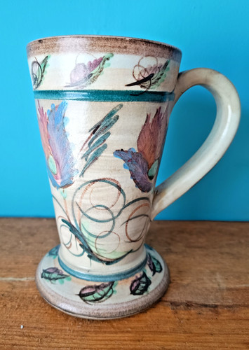 Denby hand painted signed - denby,