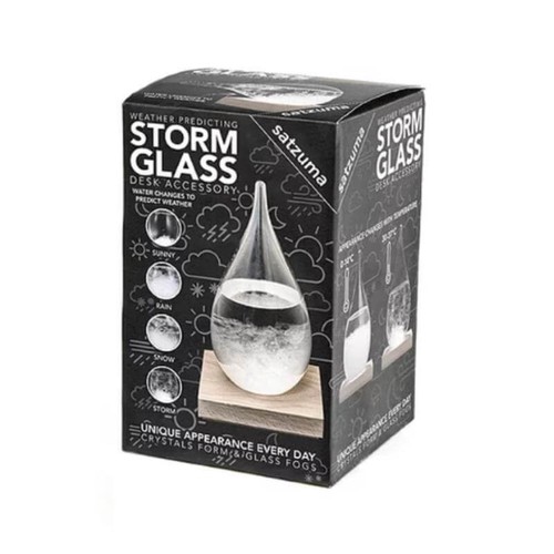 Storm glass weather forecaster - storm,