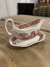 Beautiful White and Pink Spode