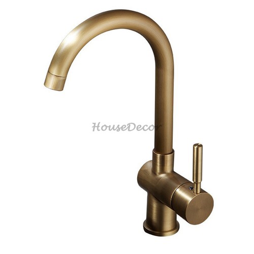 Retro brass basin tap bathroom - retro,