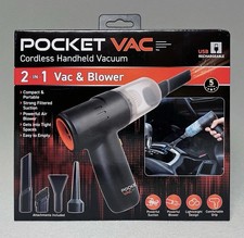 POCKET VAC Cordless Handheld