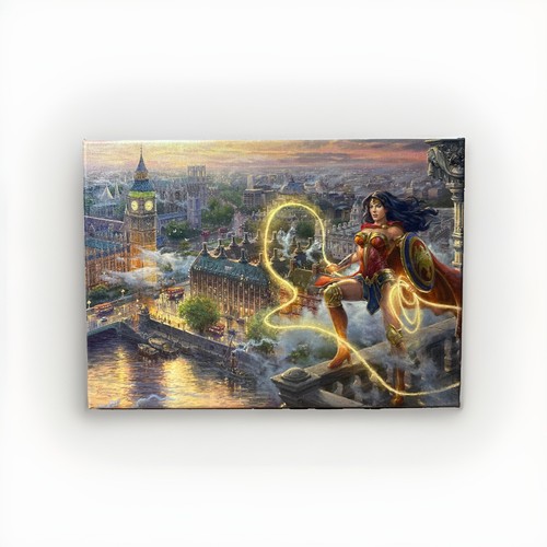 Kinkade wonder woman 10x14 - woman,