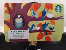 STARBUCKS CARD 2021 " BIRDS IN