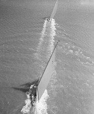 A J Class Yacht Racing At