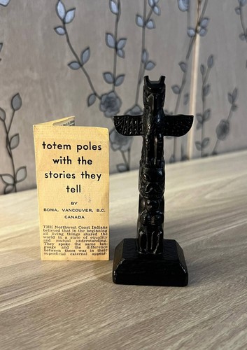 Vintage boma canada totem pole - vintage,