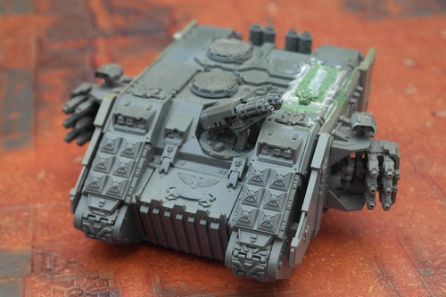Pre loved space wolves land - space,