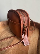 Coach Vintage Abbie Crossbody Shoulder Bag – Tan Brown Leather | 9017 | 1997