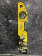Stanley FatMax Spirit Level Magnetic Torpedo Boat Pipe Groove Yellow 0-43-603