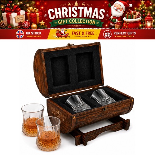Whiskey gift set with - whiskey,