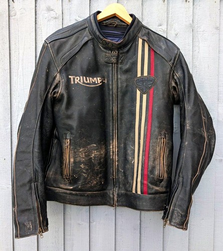 Triumph leather motorcycle - leather,