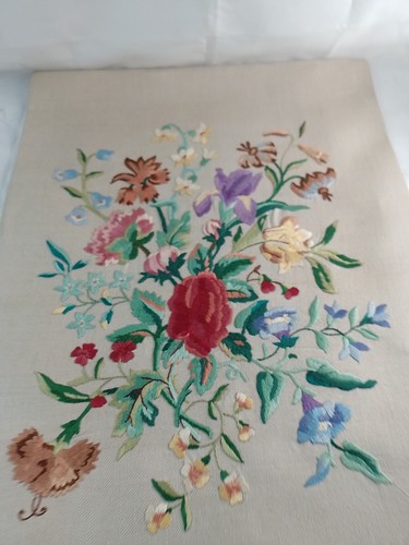 Vintage embroidery crewel - embroidery,