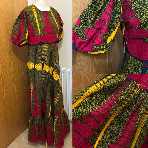 Handmade red black yellow - red,