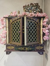 Indian Wooden Temple Puja