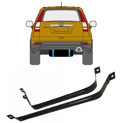 Fuel tank straps for - , honda
