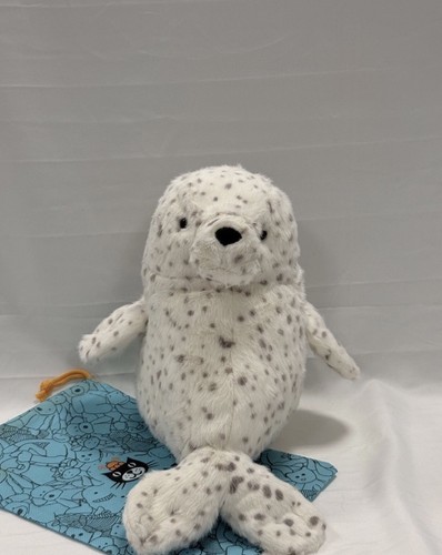Jellycat white seal galumphous - seal,