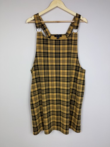 New look yellow black check - look,