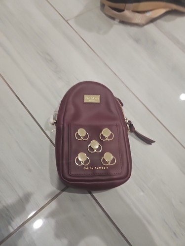 Women leather mini purse - leather,