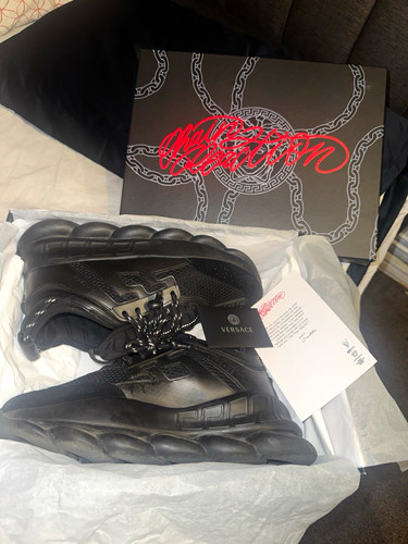 Versace chain reaction black - versace,