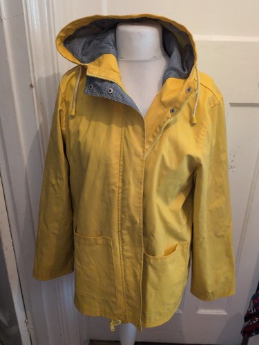 Ladies yellow rain coat - rain,