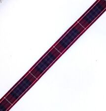 National Pride of Scotland Tartan Ribbon~Choice of Widths/Lengths~Free Postage