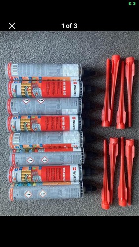 300ml cartridges of wurth - 8,