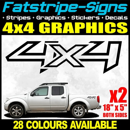 4x4 graphics stickers decals - 4x4,