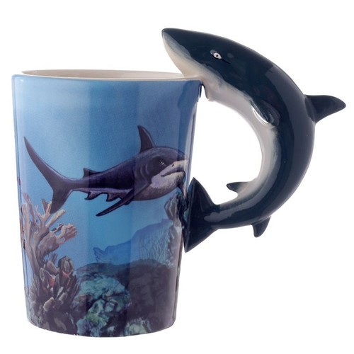 Novelty shark shaped handle - novelty,