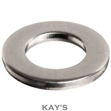FORM A FLAT WASHERS TO FIT METRIC BOLTS AND SCREWS A2 STAINLESS STEEL M1.6 - M42