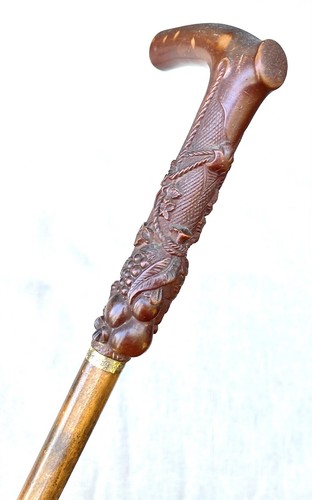 Vintage antique carved - antique, wood