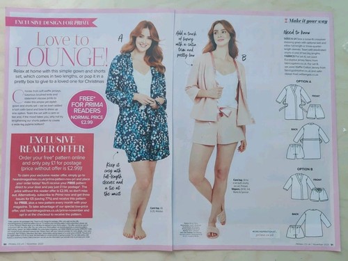 Prima magazine dressing gown - magazine,