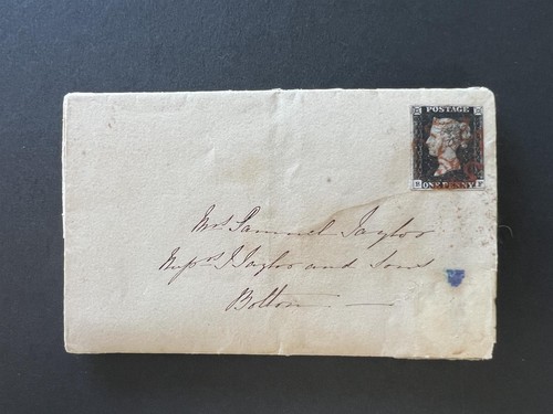 1840 sg1 penny black - qv,
