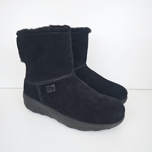 Fitflop black suede - fitflop,