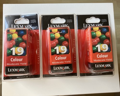 Genuine lexmark colour - genuine, 19