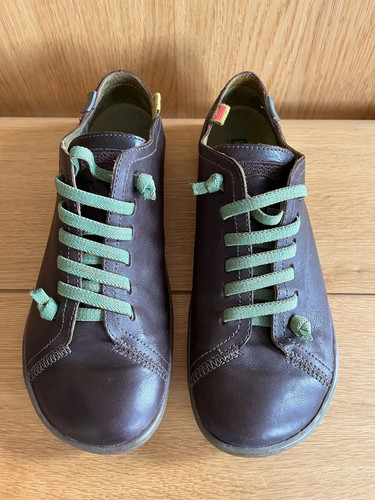 Camper peu brown leather - leather, shoes