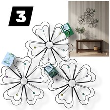 Set rowan metal flower - metal,