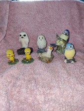 job lot of 7 small cute bird