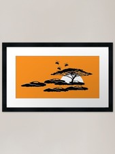 Safari Framed Art Print Framed