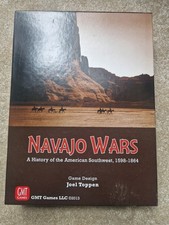 Navajo wars board game - board, gmt