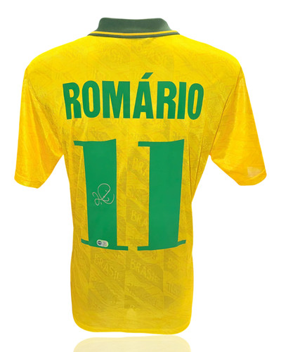 Romario signed brazil 1991 - romario,
