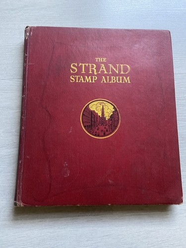 Vintage strand stamp album - stamp,