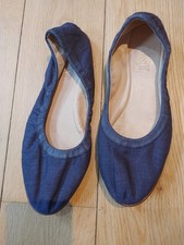 Toast Womens Flat Ballet Shoes