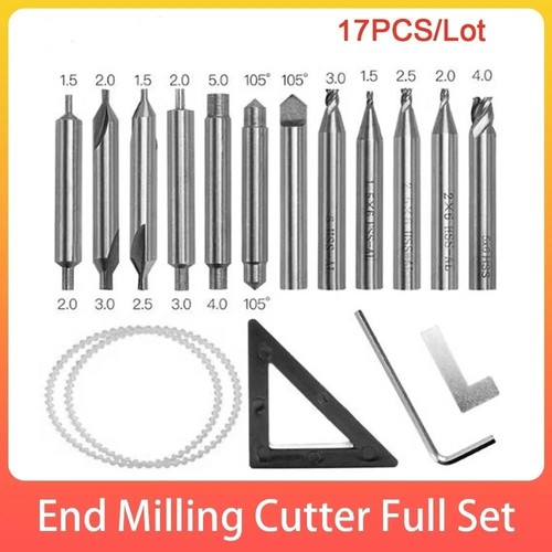 Full set end mills cutter - mills, for