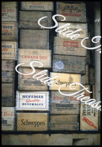 Wooden beverage crates - wooden,