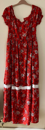 Boohoo red floral - boohoo,