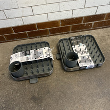 2x Joseph Duo Expanding Dish Drainer Rack With Removable Cutlery Holder - USED