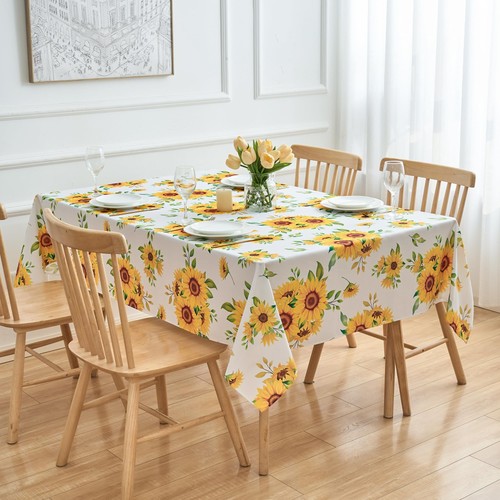 Sunflower tablecloths 120 - tablecloths,