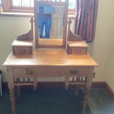 Antique Pine Dressing Table