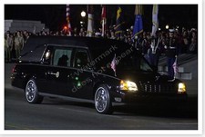 Gerald Ford Funeral Hearse At
