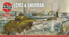 Airfix 1/76 (20mm) LCM III & Sherman Mk 1